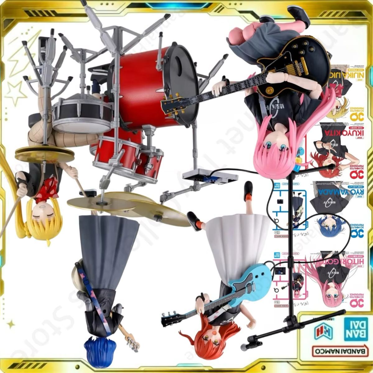 Model Kit Ryo Yamada - Bandai Action Original Model Anime Bocchi