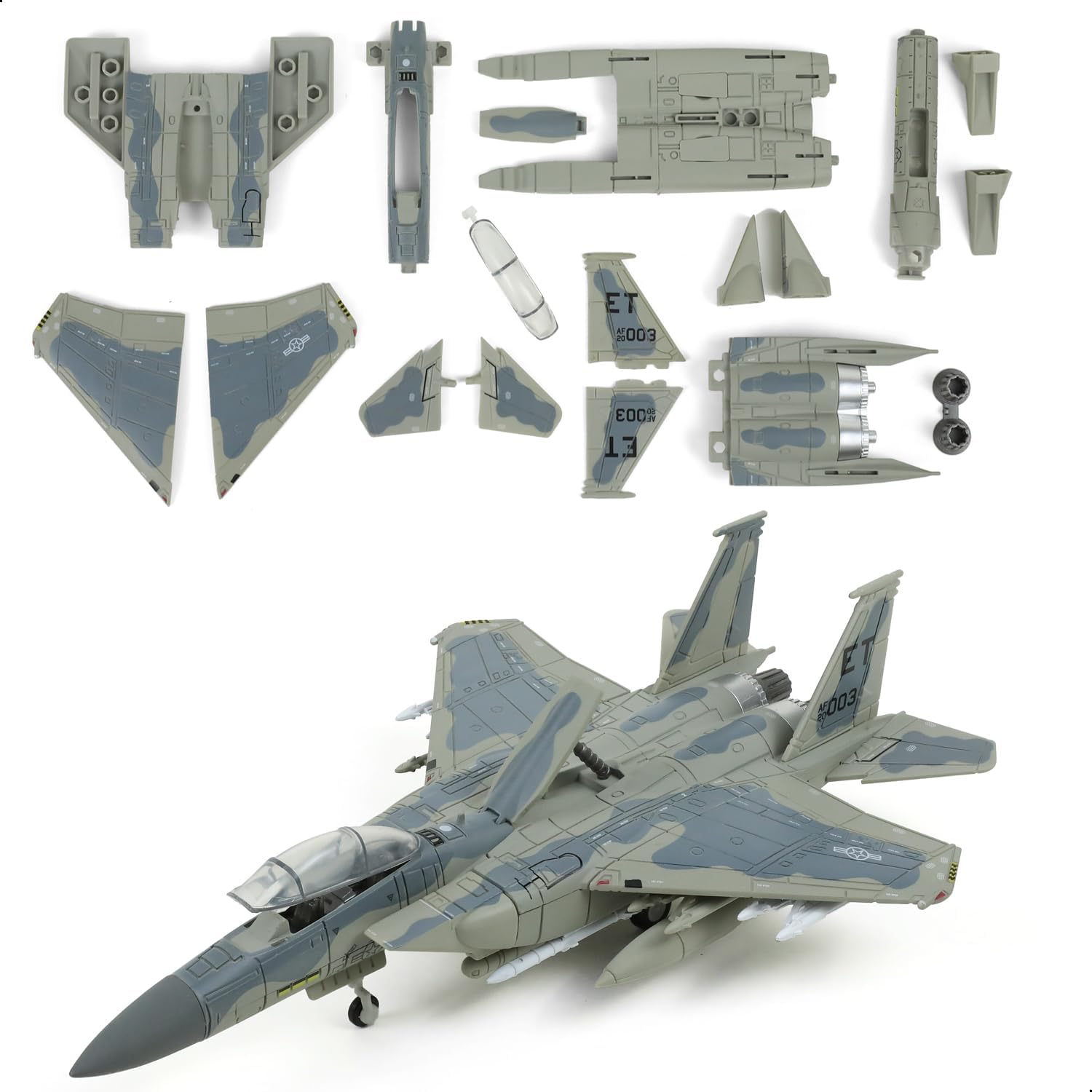 Model Kit Manual - 1/72 F-15EX Eagle II American Air