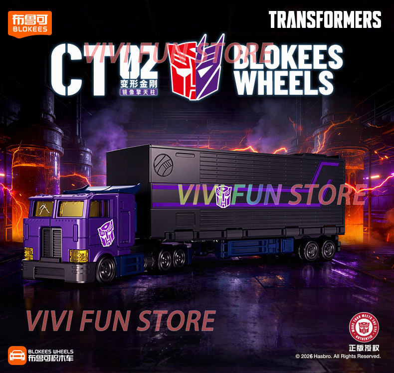 Model Kit Optimus Prime - In Stock Original BLOKEES WHEELS CT03