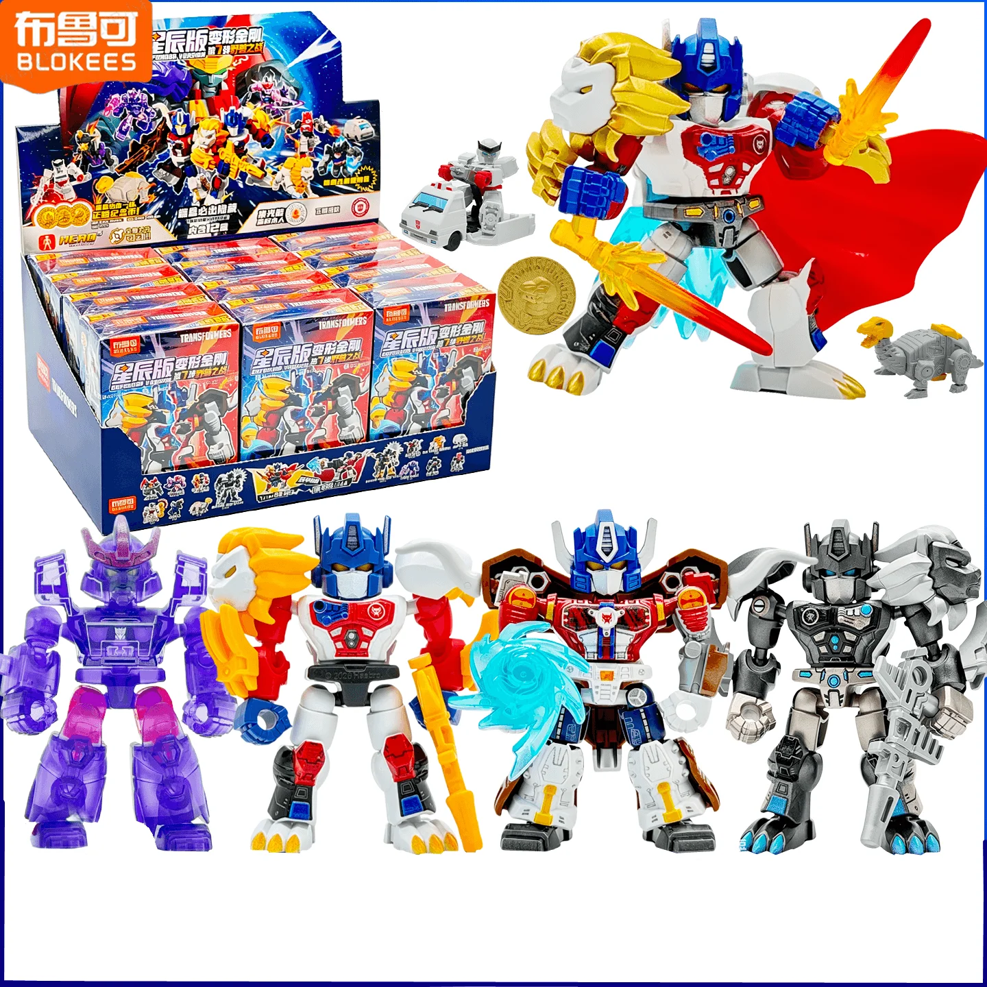 Model Kit Optimus Prime - Hot BLOKEES Transformers Defender Version 7
