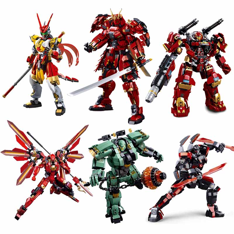 Model Kit Armored Core - SLUBAN New Armored Samurai Mech Robot