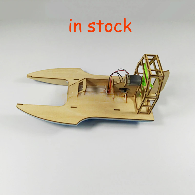 Model Kit Yacht - Flying Fish Assembled Electric Wind Speedboat