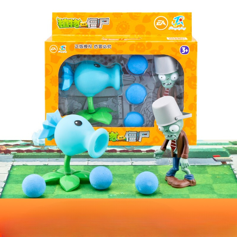 Model Kit Anime - Plants Vs. Zombies Game Anime Peripheral