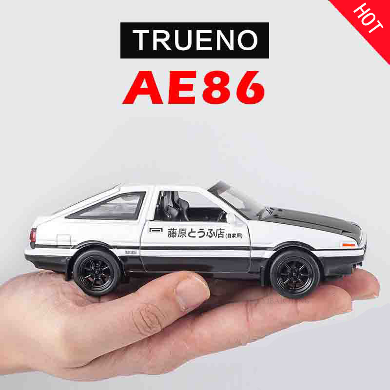 1/32 INITIAL D AE86 Alloy Car  - Model Kit Ae86 ulasan dan harga
