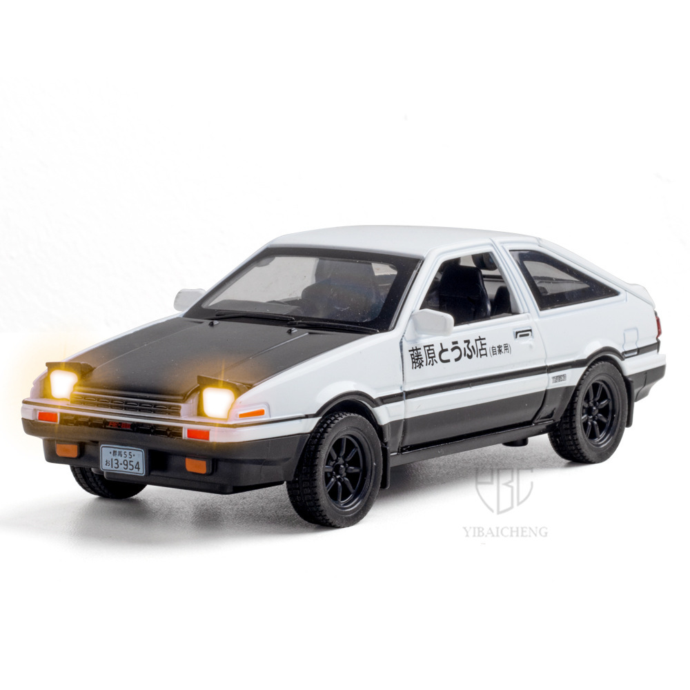 1/32 INITIAL D AE86 Alloy Car  - Model Kit Ae86 ulasan dan harga