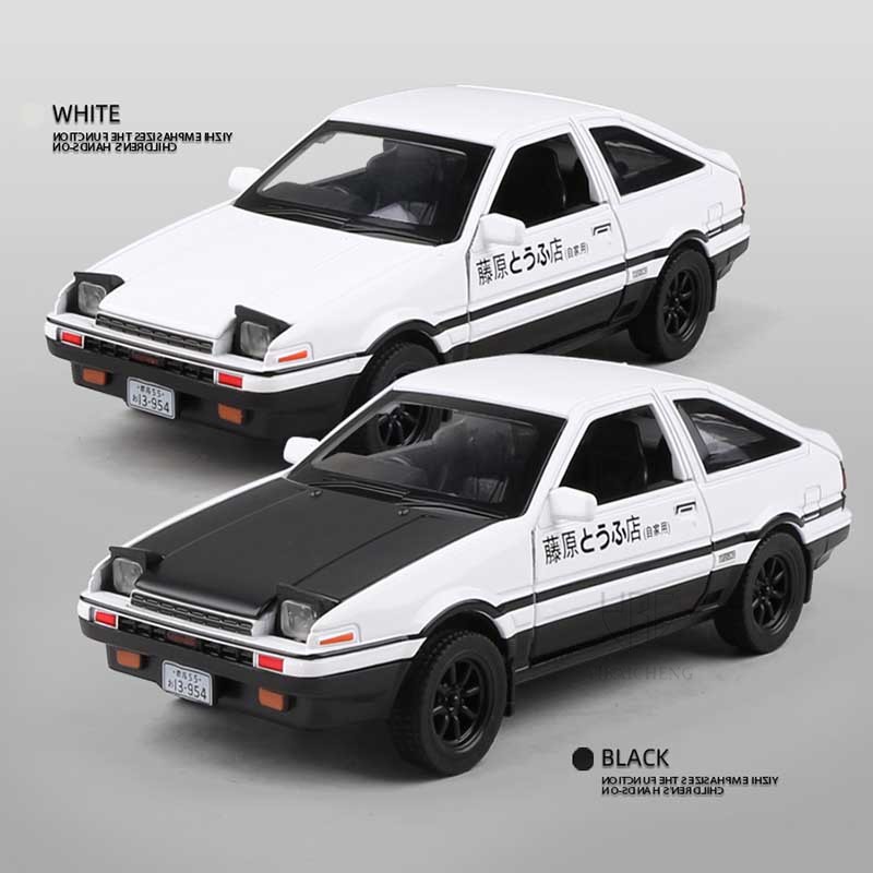 1/32 INITIAL D AE86 Alloy Car  - Model Kit Ae86 ulasan dan harga