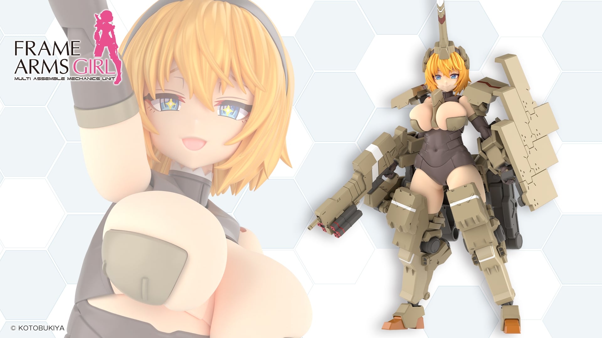 Original Kotobukiya Frame Arms - Model Kit Waifu ulasan dan harga