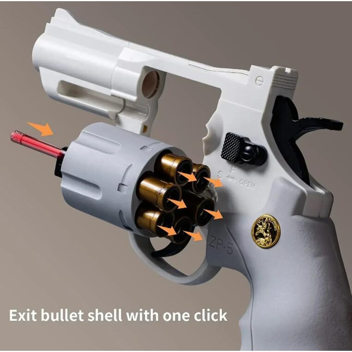 Continuous Fire ZP5 357 Revolv - Model Kit Revolver ulasan dan harga