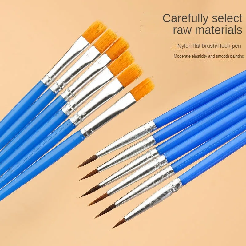 10/20/50Pcs Painting Brushes S - Model Kit Acrylic Paint ulasan dan harga