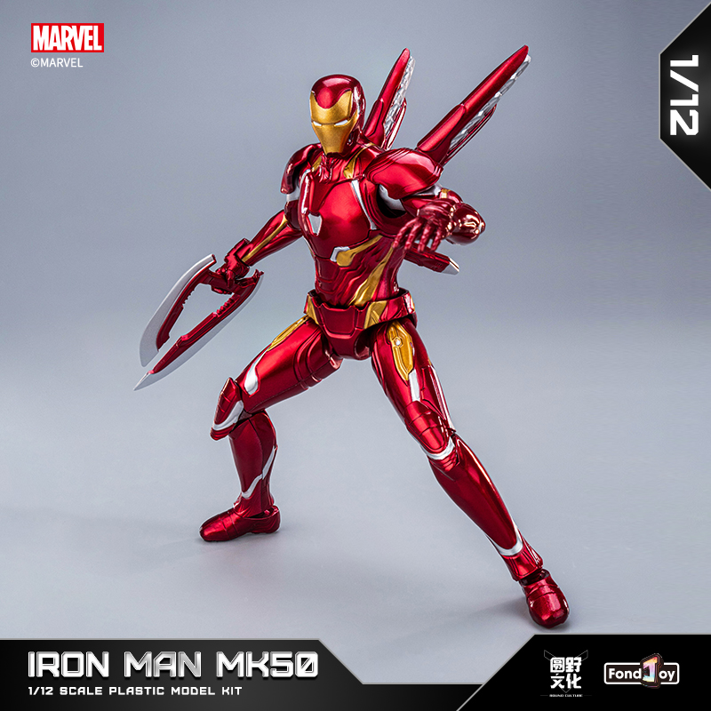 Original FondJoy Iron Man Tony - Model Kit Iron Man Mark 50 ulasan dan harga