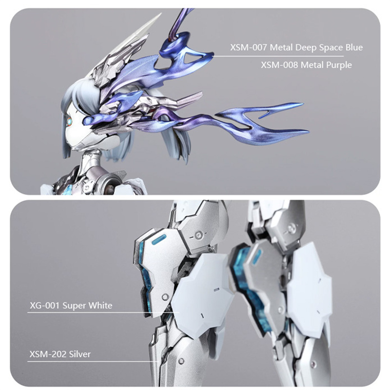 New DSPIAE XSM Metallic Water  - Model Kit Paint Set ulasan dan harga