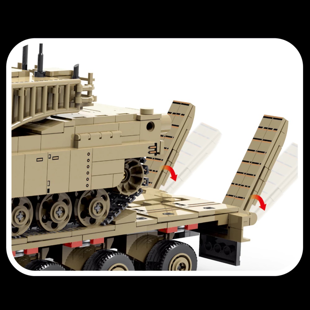 Military WW2 M1070 Armored Veh - Model Kit Armored Core ulasan dan harga