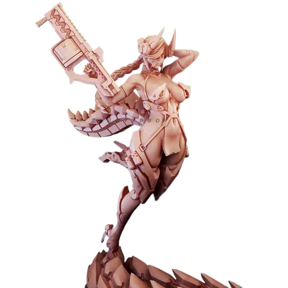 75mm Resin model kits figure b - Model Kit Waifu ulasan dan harga