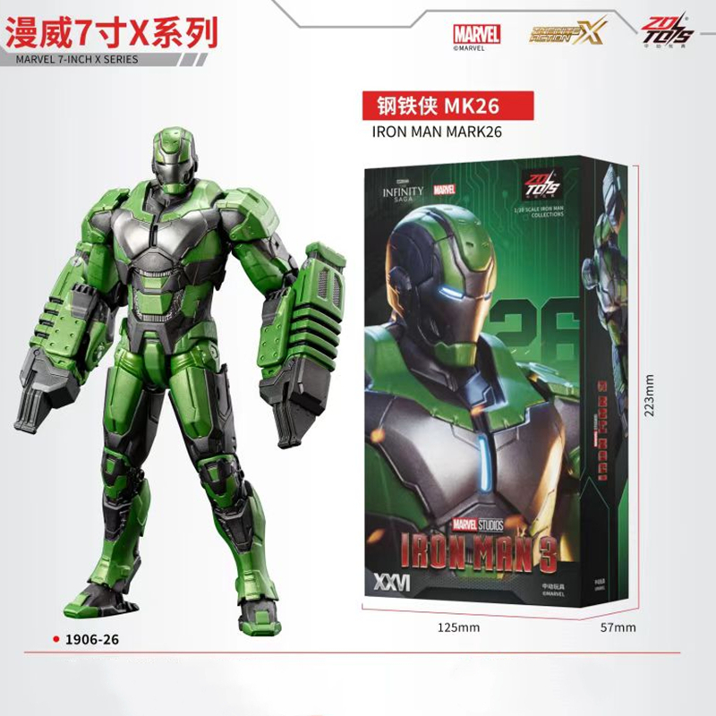 ZD Toys Iron Man Action Figure - Model Kit Iron Man Mark 50 ulasan dan harga