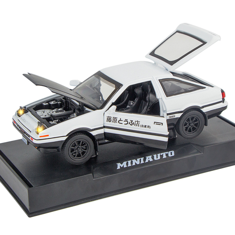1:32 INITIAL D AE86 Car Model  - Model Kit Ae86 ulasan dan harga