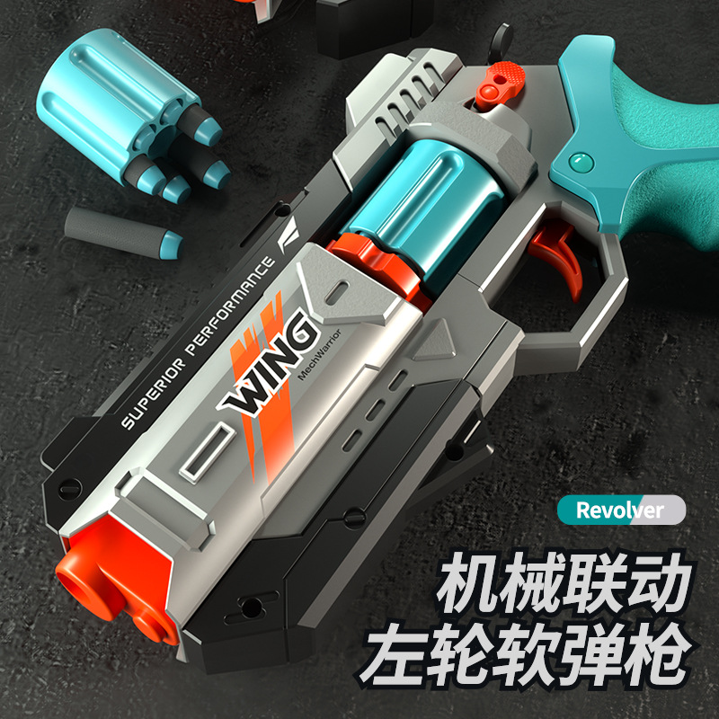 Mechanical Linkage 6-round Rev - Model Kit Revolver ulasan dan harga