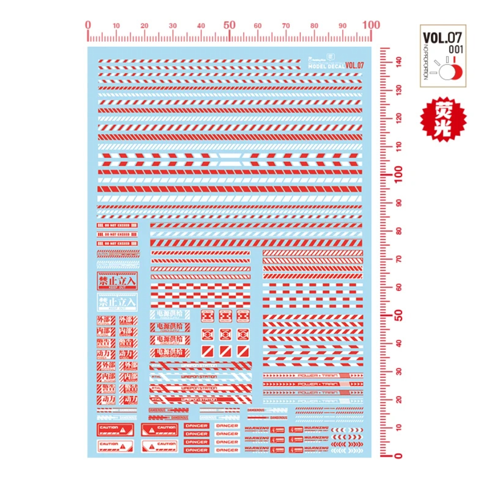 HOBBY MIO VOL7-001~003 Fluores - Model Kit Paint Set ulasan dan harga