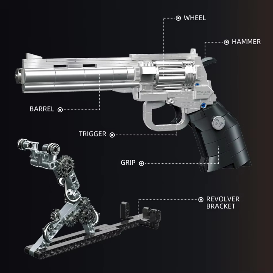 IN STOCK Technical Mechnical R - Model Kit Revolver ulasan dan harga