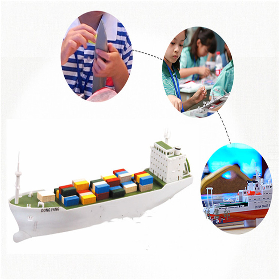 Dongfang Container Ship Electr - Model Kit U Boat ulasan dan harga
