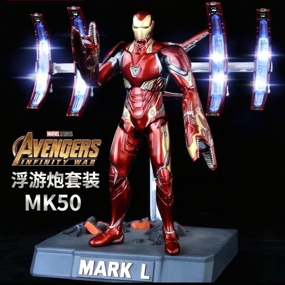 In Stock ZD Toys Iron Man MK50 - Model Kit Iron Man Mark 50 ulasan dan harga