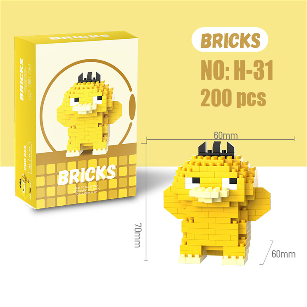 Pokemon Micro Building Blocks  - Model Kit Manual ulasan dan harga