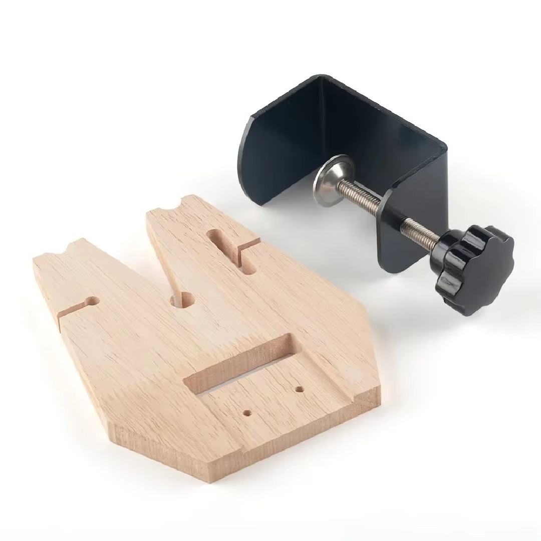 PHYHOO Wood Mini Table Clamp S - Model Kit Vise ulasan dan harga