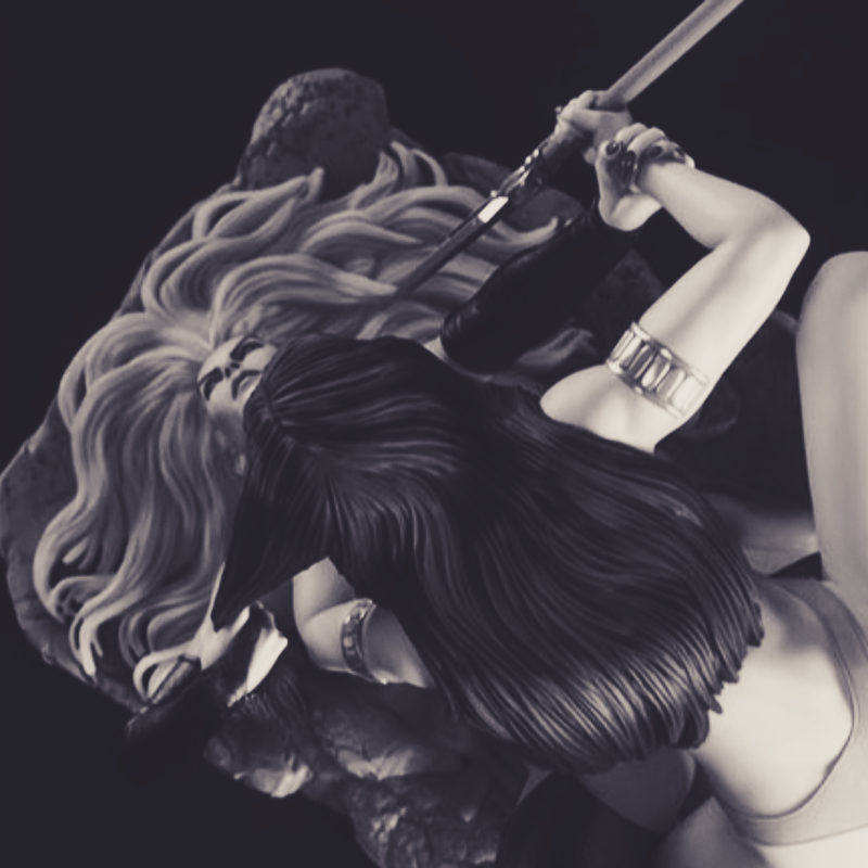 1/24 Scale Vampirella Vs Lady  - Model Kit Waifu ulasan dan harga