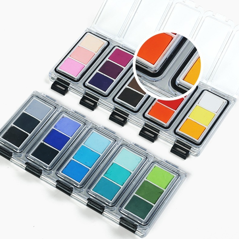 15-color Dry Color Powder Set  - Model Kit Paint Set ulasan dan harga