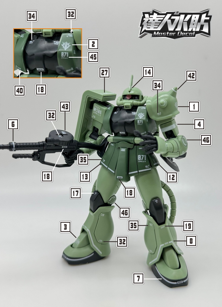 Master Decal H028 Fluorescent  - Model Kit Jms ulasan dan harga