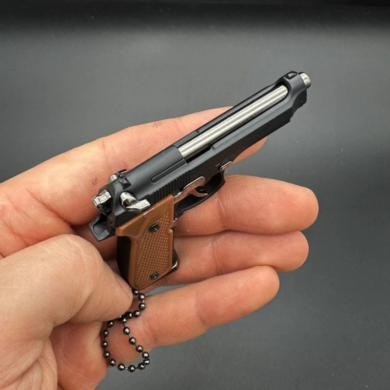 1:3 Scale Alloy Mini Pistol To - Model Kit Revolver ulasan dan harga