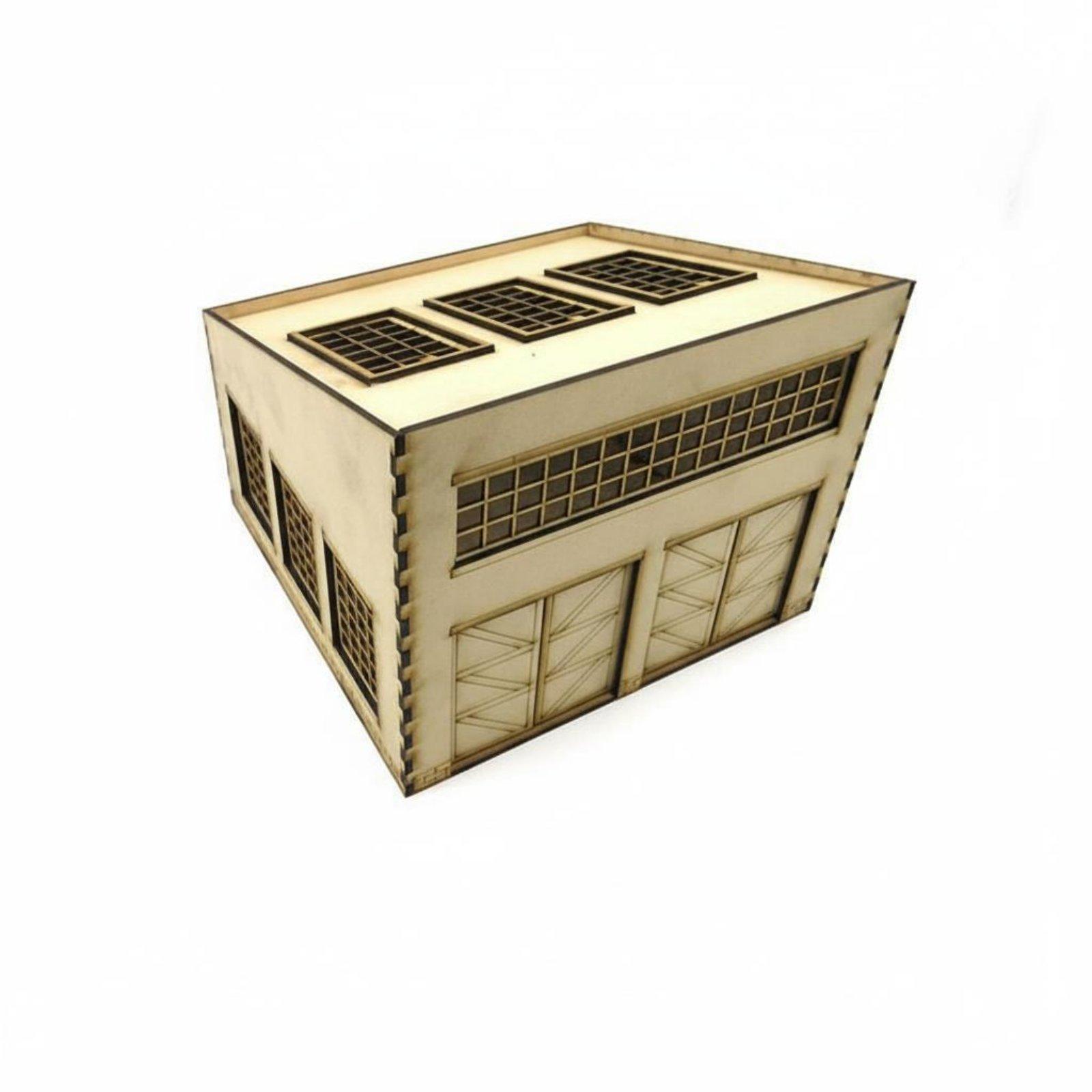 Wartime Vehicle Repair Factory - Model Kit Wood ulasan dan harga
