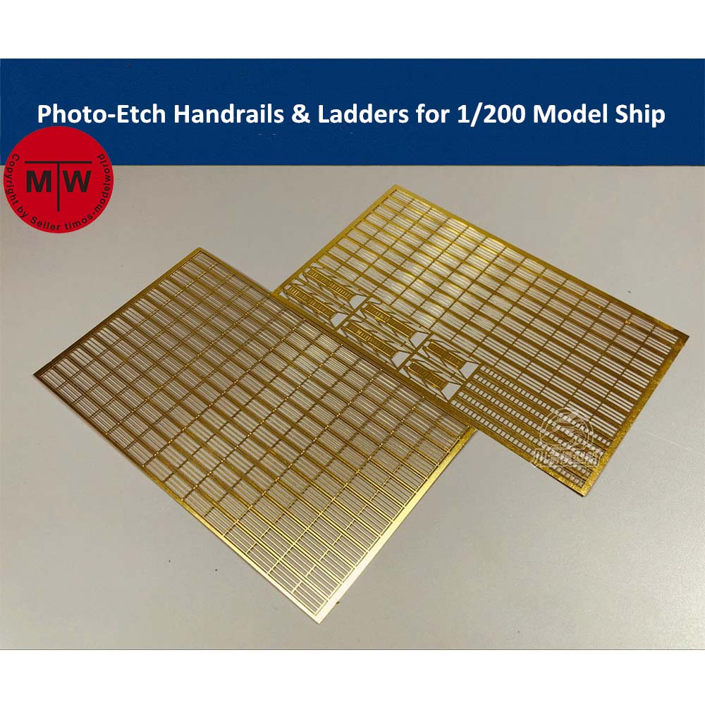 Photo-Etched PE Handrail & Lad - Photo Etch Brass ulasan dan harga