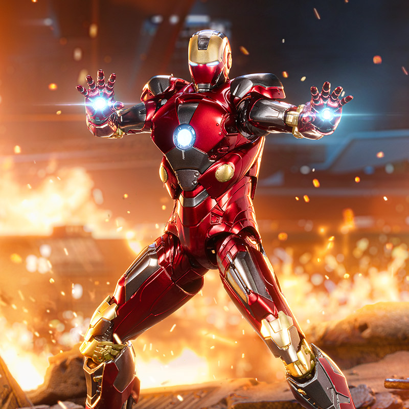 ZD Toys The Avengers Iron Man  - Model Kit Iron Man Mark 50 ulasan dan harga