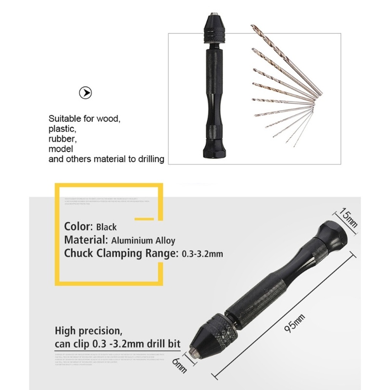 Micro Mini Hand Drill Bits Set - Pin Vice Micro ulasan dan harga