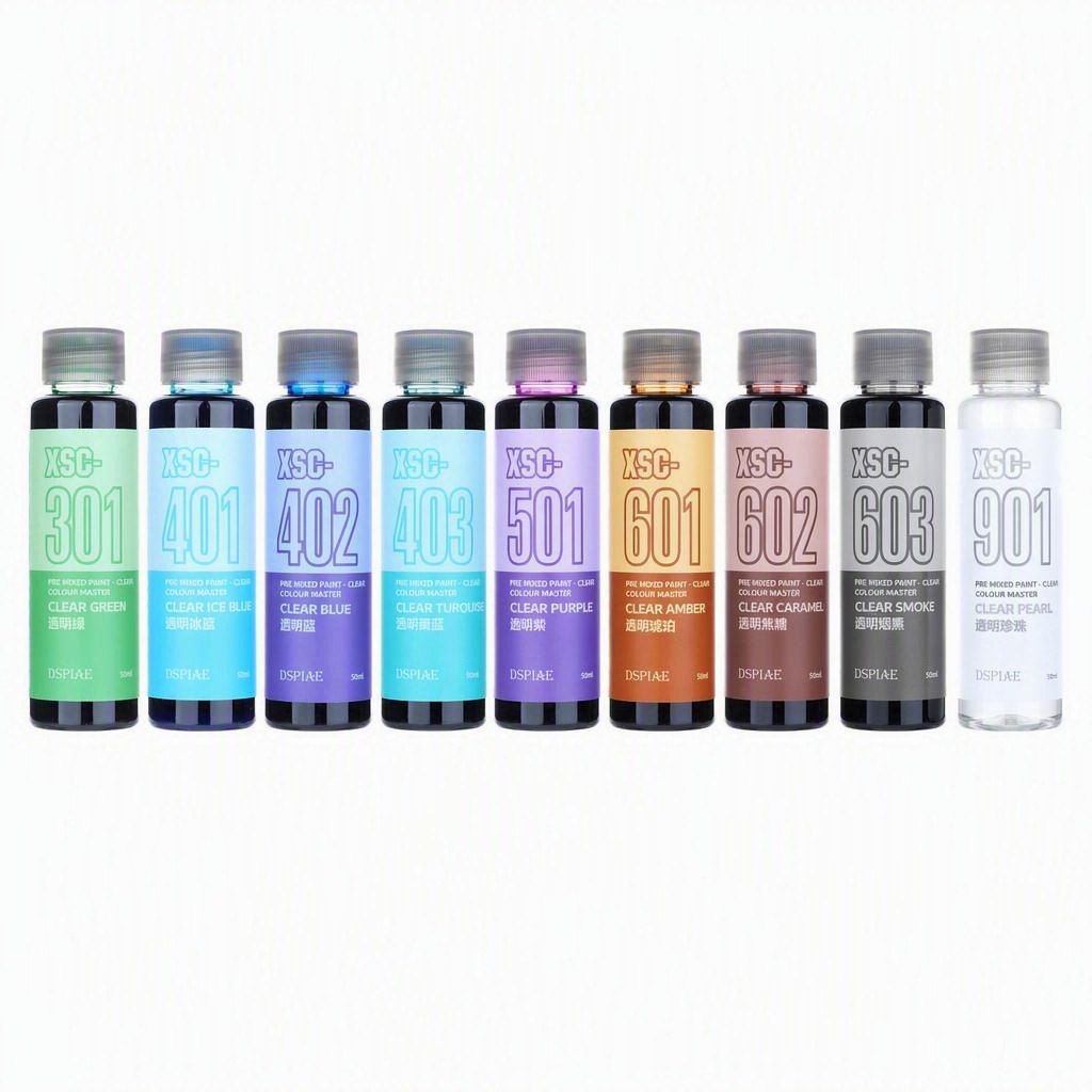 DSPIAE XSC Series 50ML Pre Mix - Model Kit Paint Set ulasan dan harga