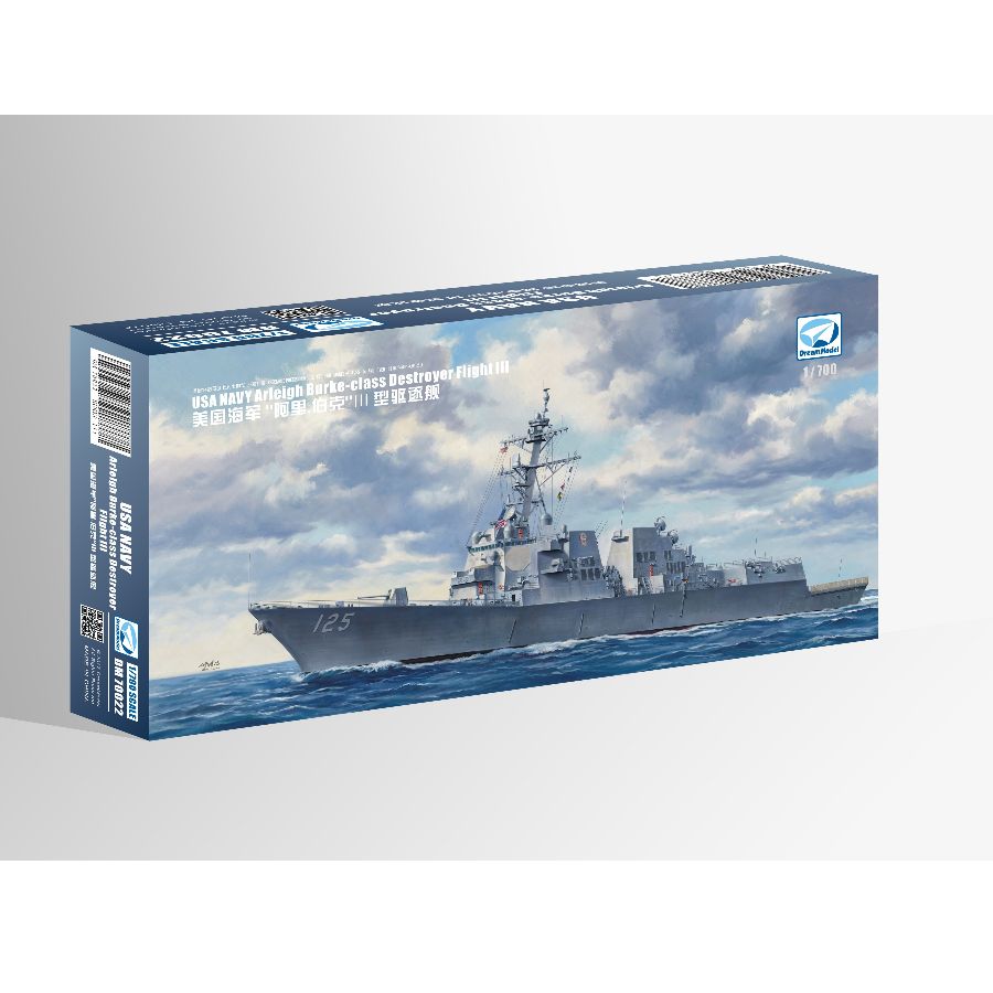 DM70022 DREAM 1/700 USA Navy A - Model Kit Yacht ulasan dan harga