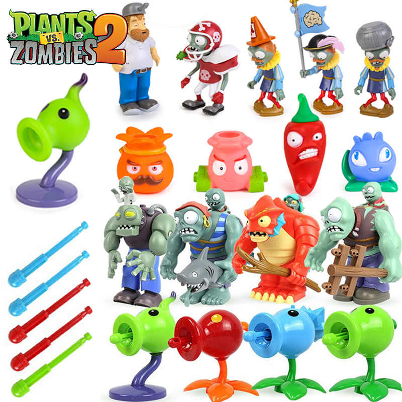 Plants Vs Zombies Toy Set Shad - Model Kit Zombie ulasan dan harga