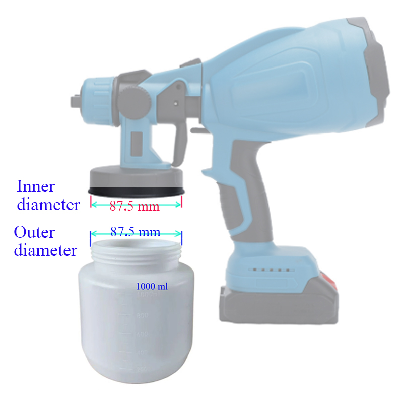 1000ml Electric Spray Gun Spar - Spray Can Lacquer ulasan dan harga