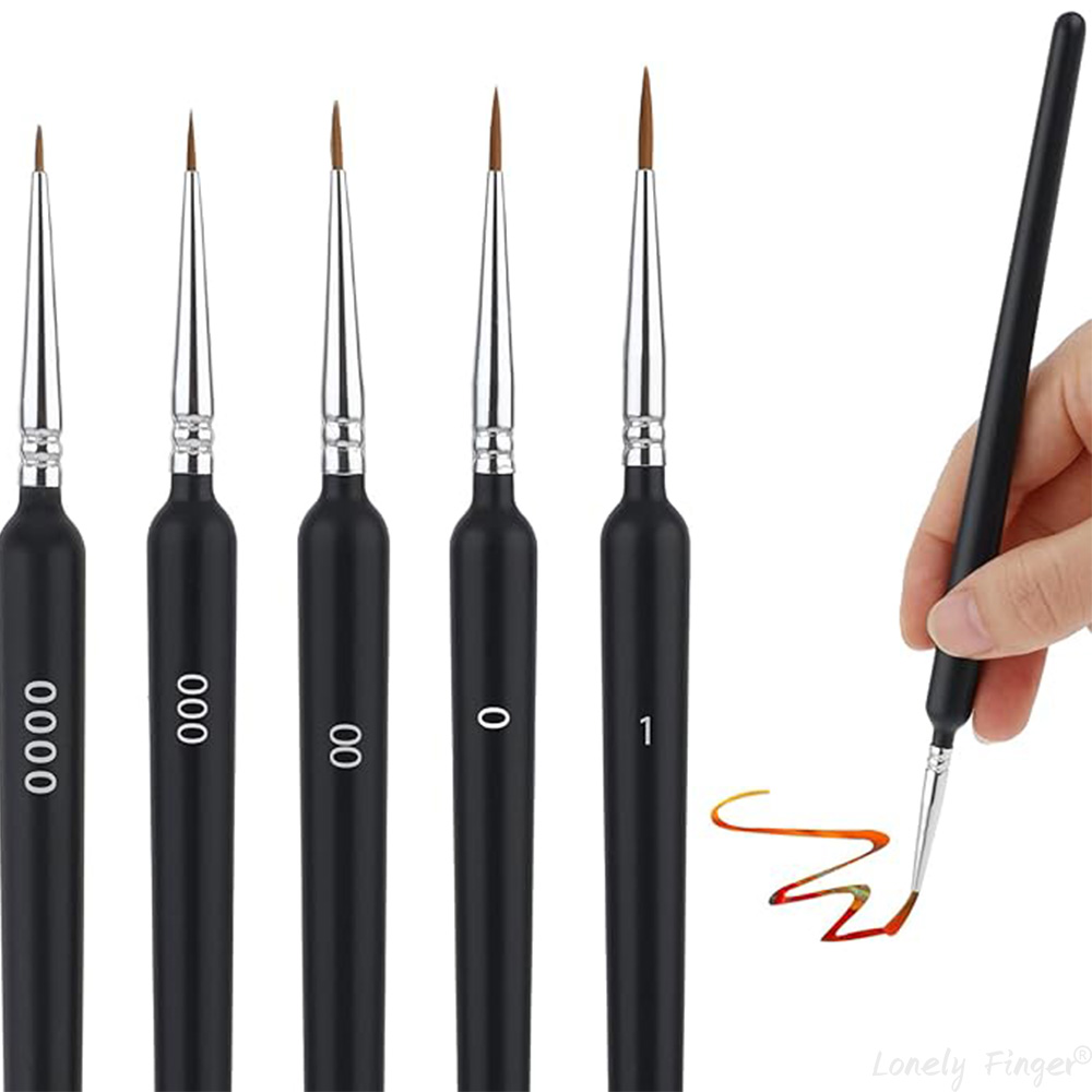 5/11Pcs Paint Brushes Set, Art - Model Kit Paint Set ulasan dan harga
