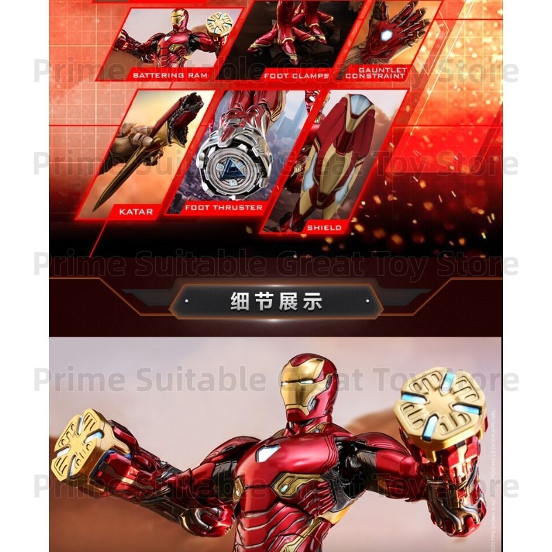 【In Stock】Original HotToys Ave - Model Kit Iron Man Mark 50 ulasan dan harga