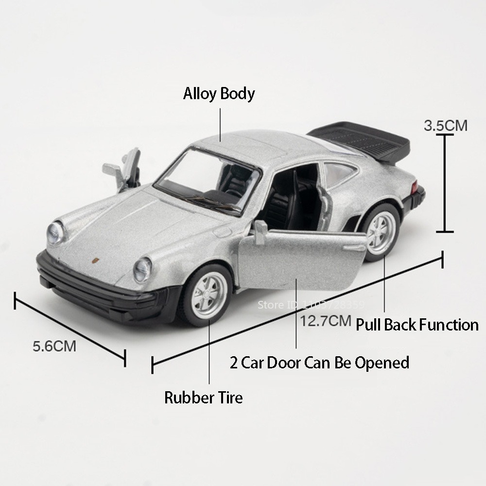 1:36 Porsche 911 Turbo 1978 Mo - Model Kit Ae86 ulasan dan harga