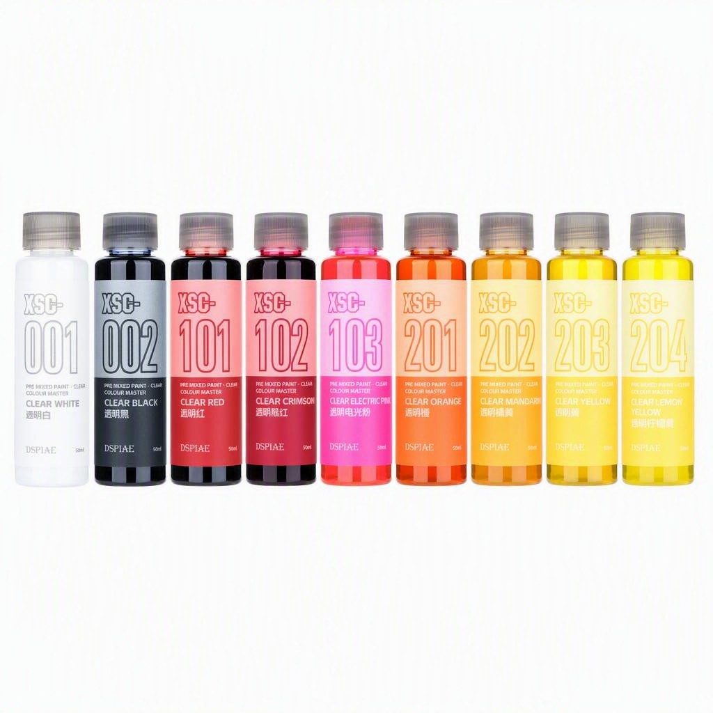 New DSPIAE XSC Series 50ML Pre - Model Kit Paint Set ulasan dan harga