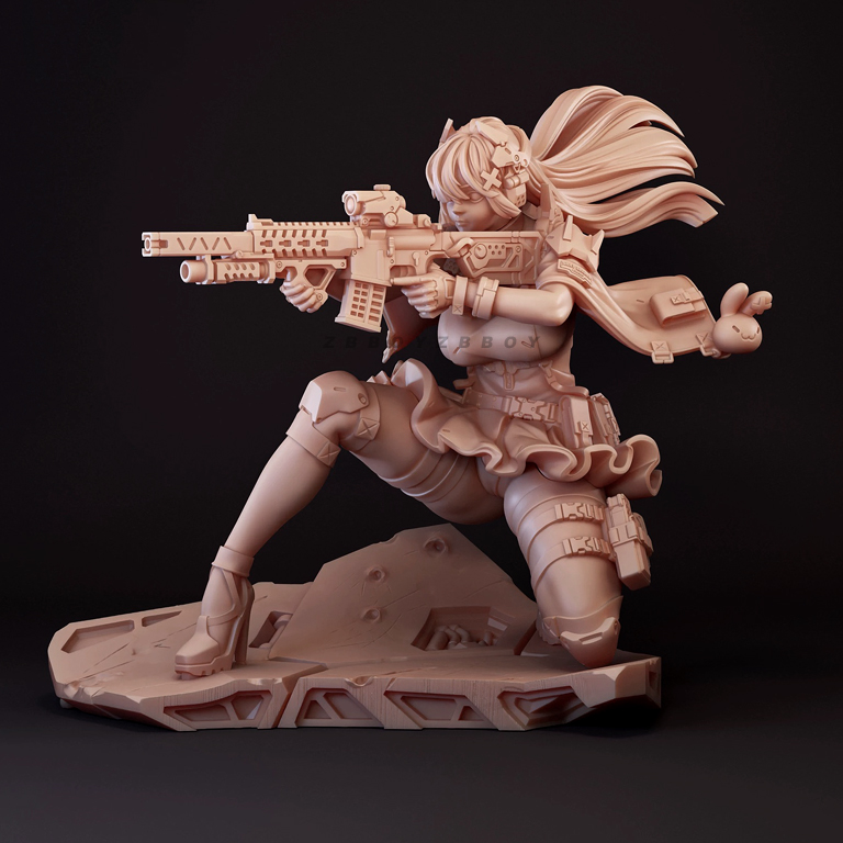 35mm  Colorless assembly and c - Model Kit Waifu ulasan dan harga